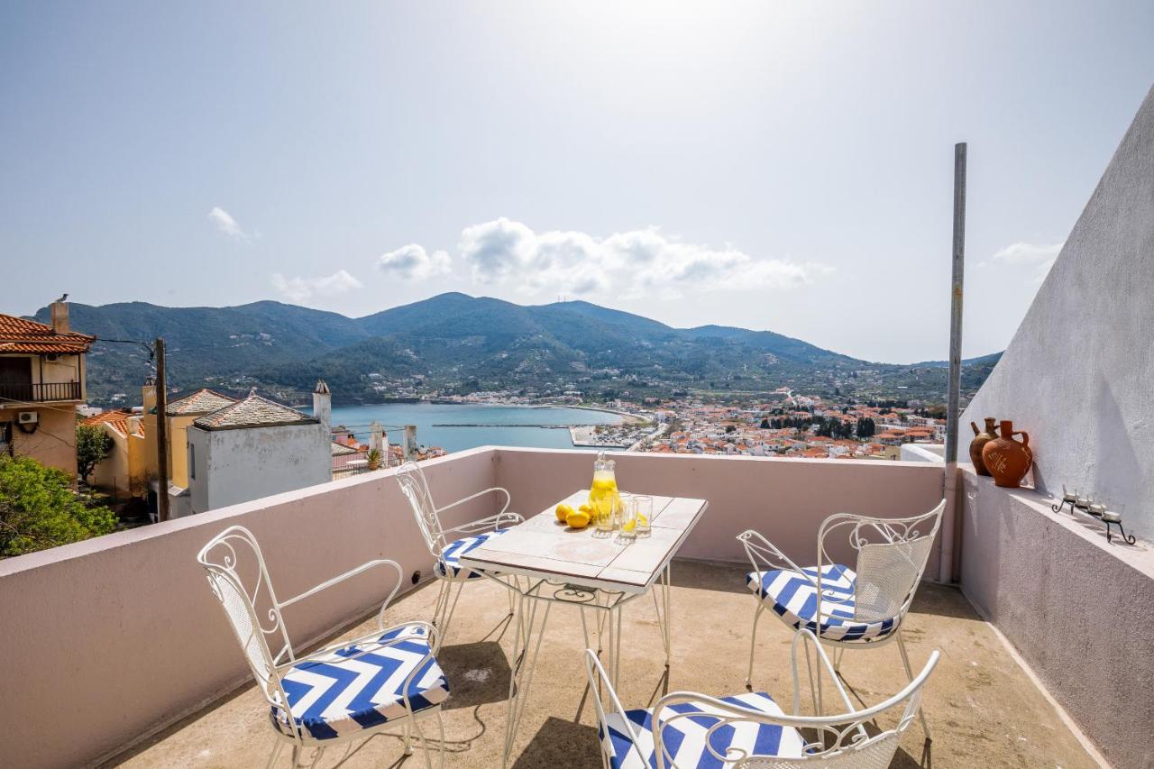 Vasia House Skopelos Town Bagian luar foto