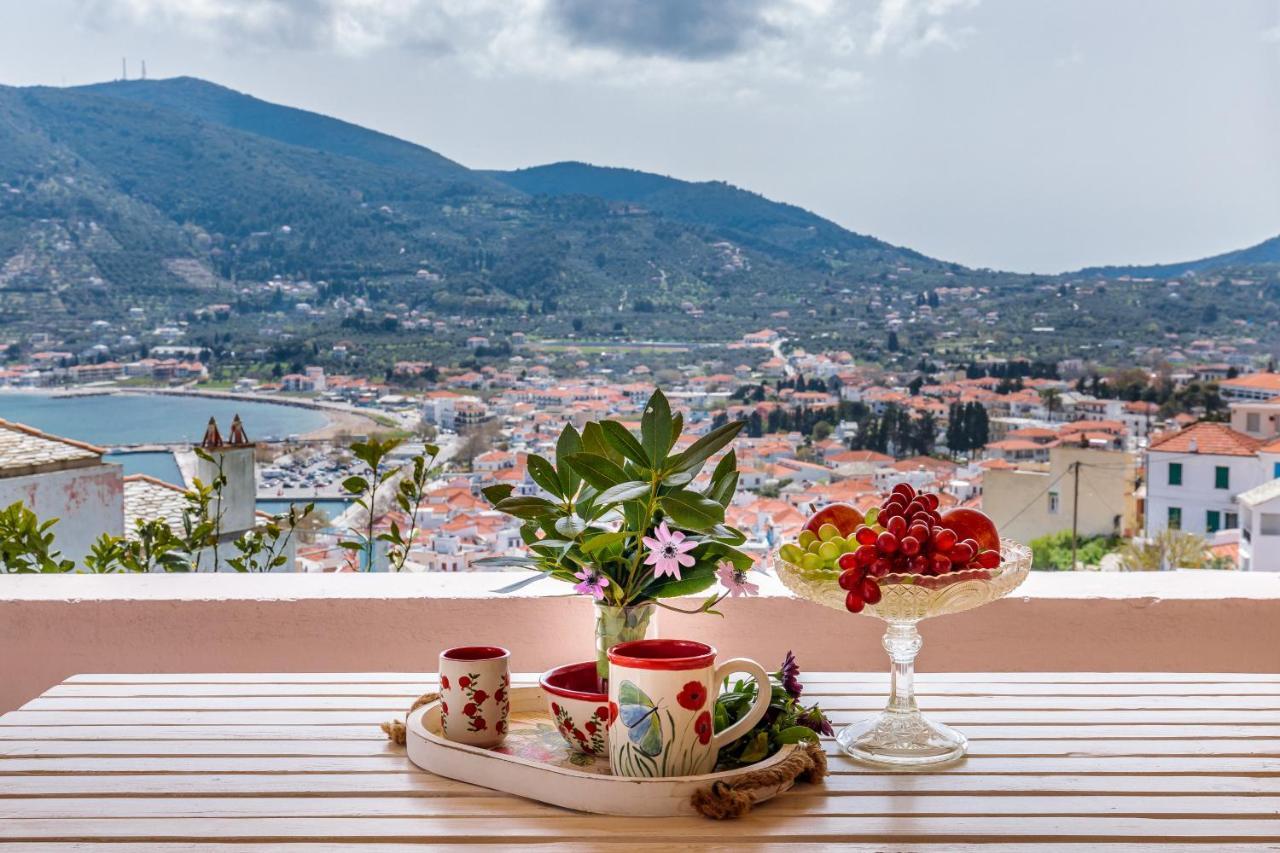 Vasia House Skopelos Town Bagian luar foto