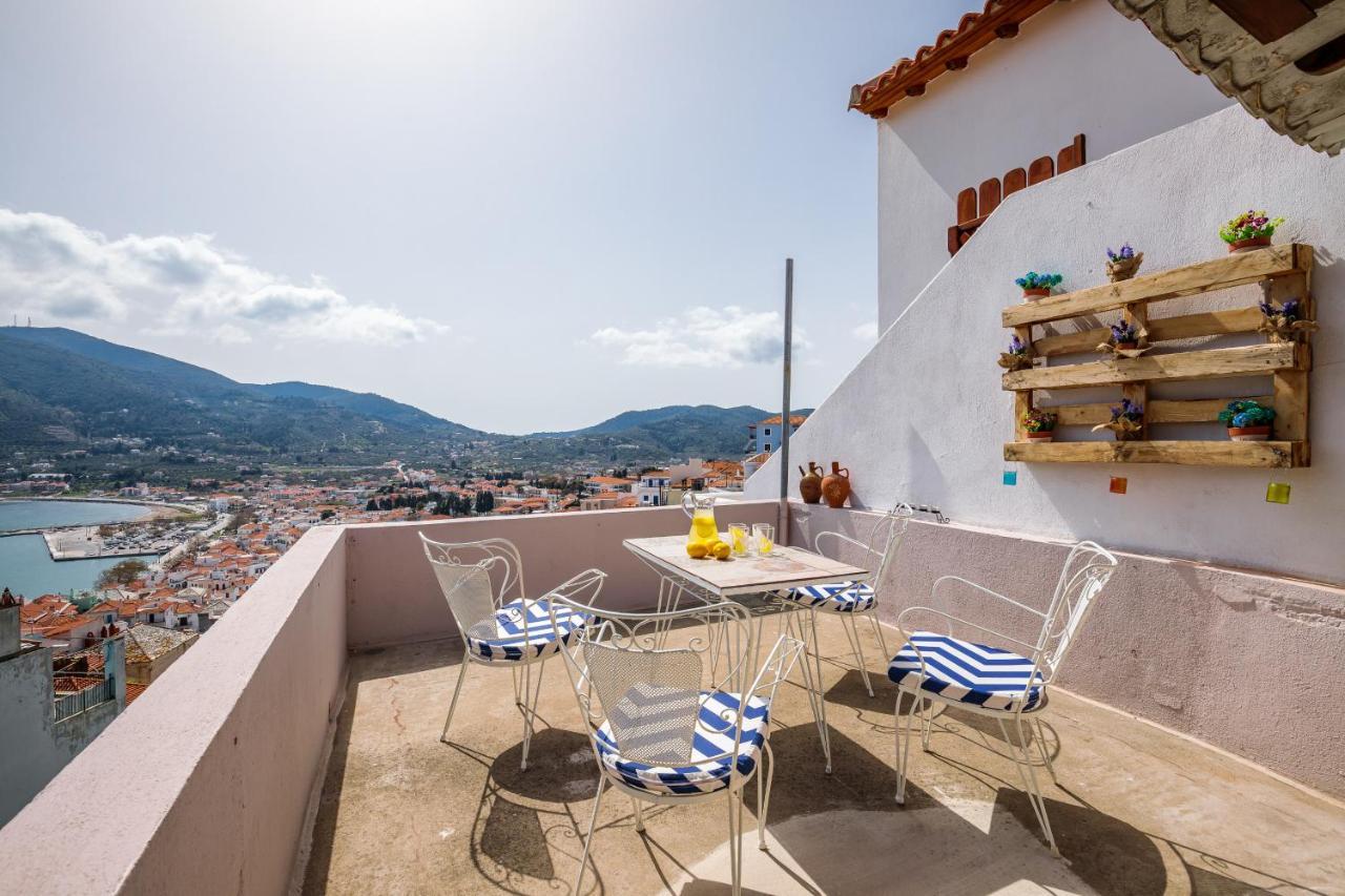 Vasia House Skopelos Town Bagian luar foto